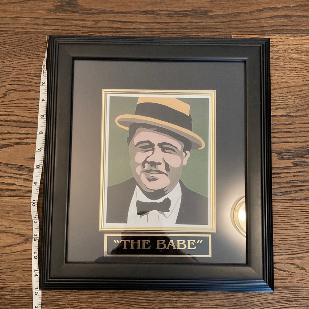 Babe Ruth Framed Photo - Picture 1 of 3